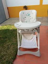 Cadeira refeições de bebé e criança