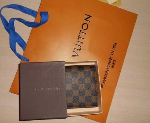 Louis Vuitton portmonetka portfel męski skóra 014-1