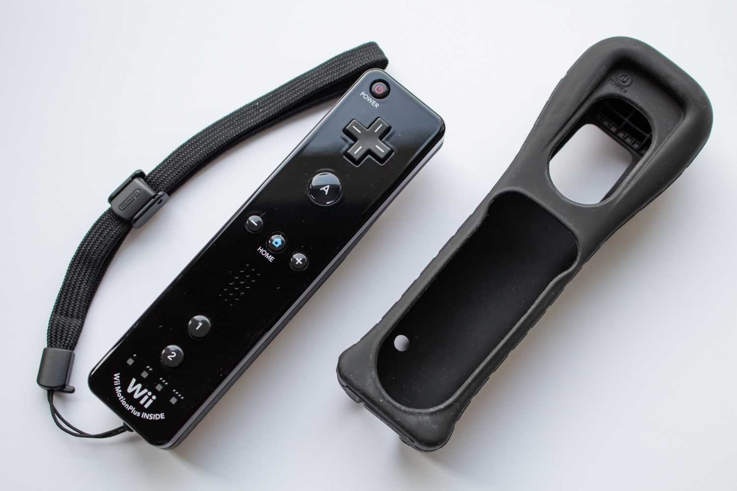 Oryginalny Kontroler Wii Remote Motion Plus Czarny Black JAK NOWY