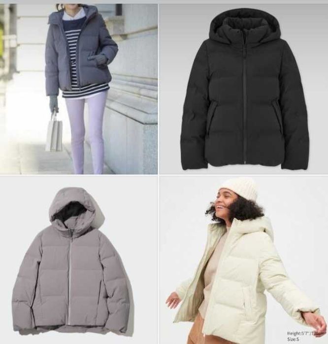 Пуховик  UNIQLO різні