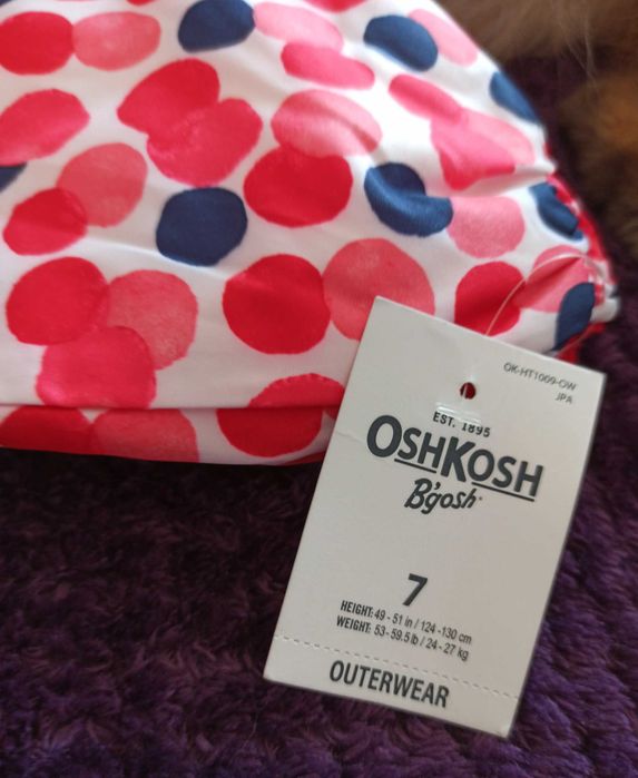 Куртка для девочки осенне-весенняя Oshkosh