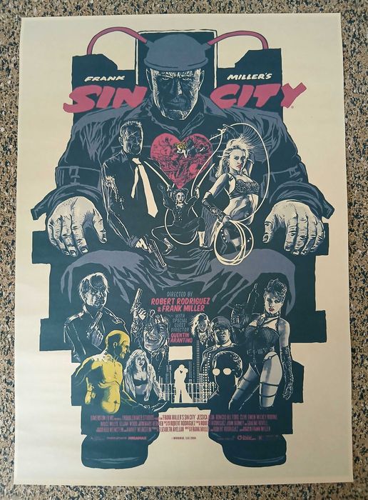 Poster - Sin City (papel kraft, formato A3)