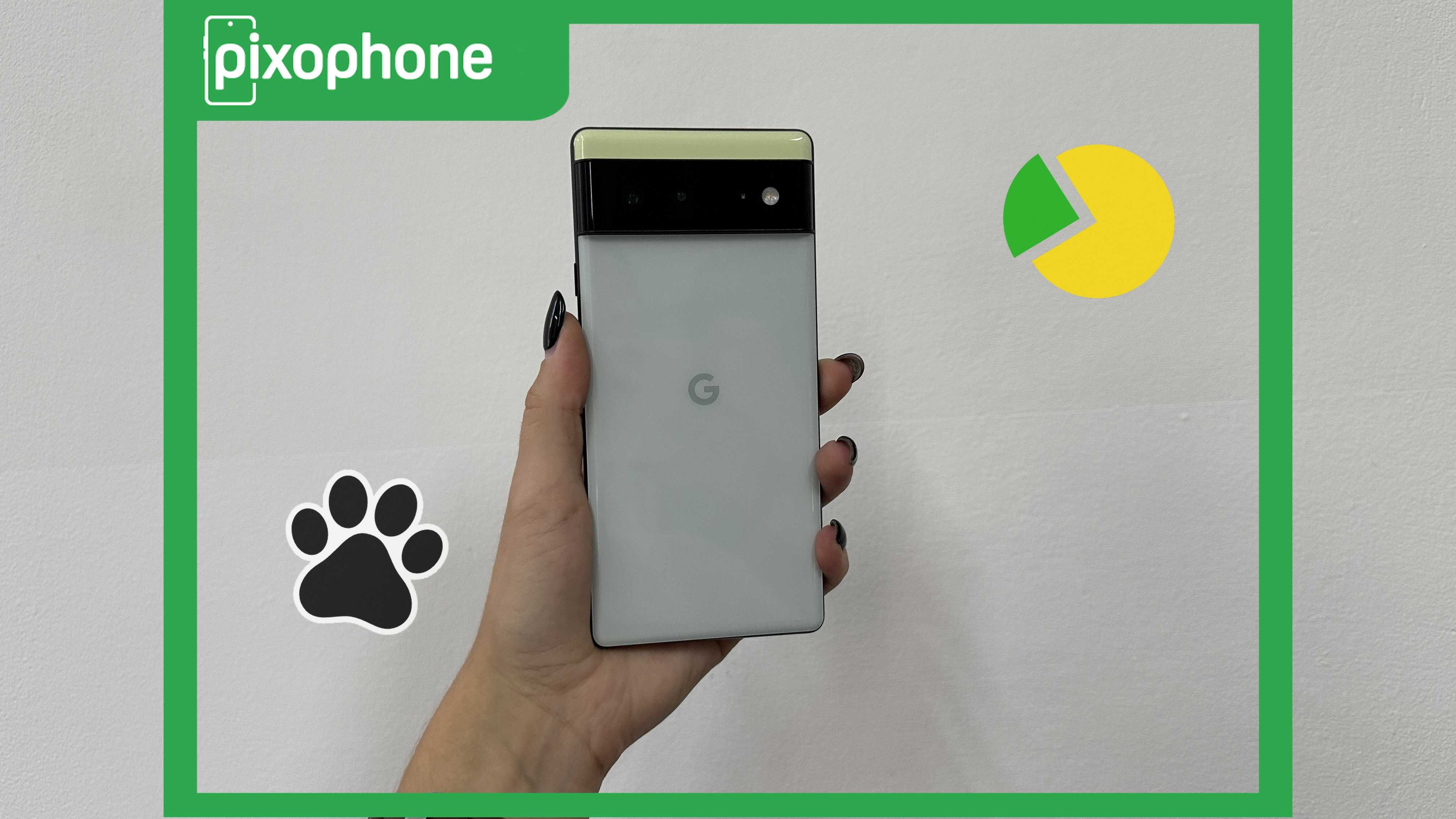 Магазин USED Google Pixel 6 128GB Seafoam/Black Гарантія Trade In