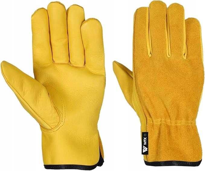 WFX skórzane ogrodnicze rękawice robocze uniwersalne rozmiar XL B1379