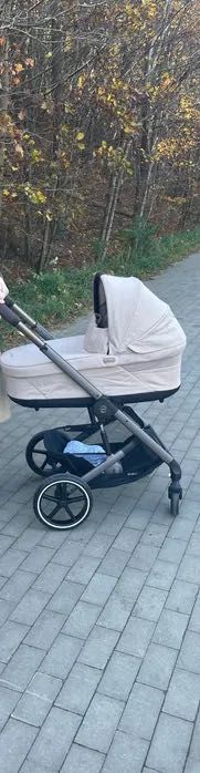 Cybex balios s lux almond beige na ramię taupe 2w1