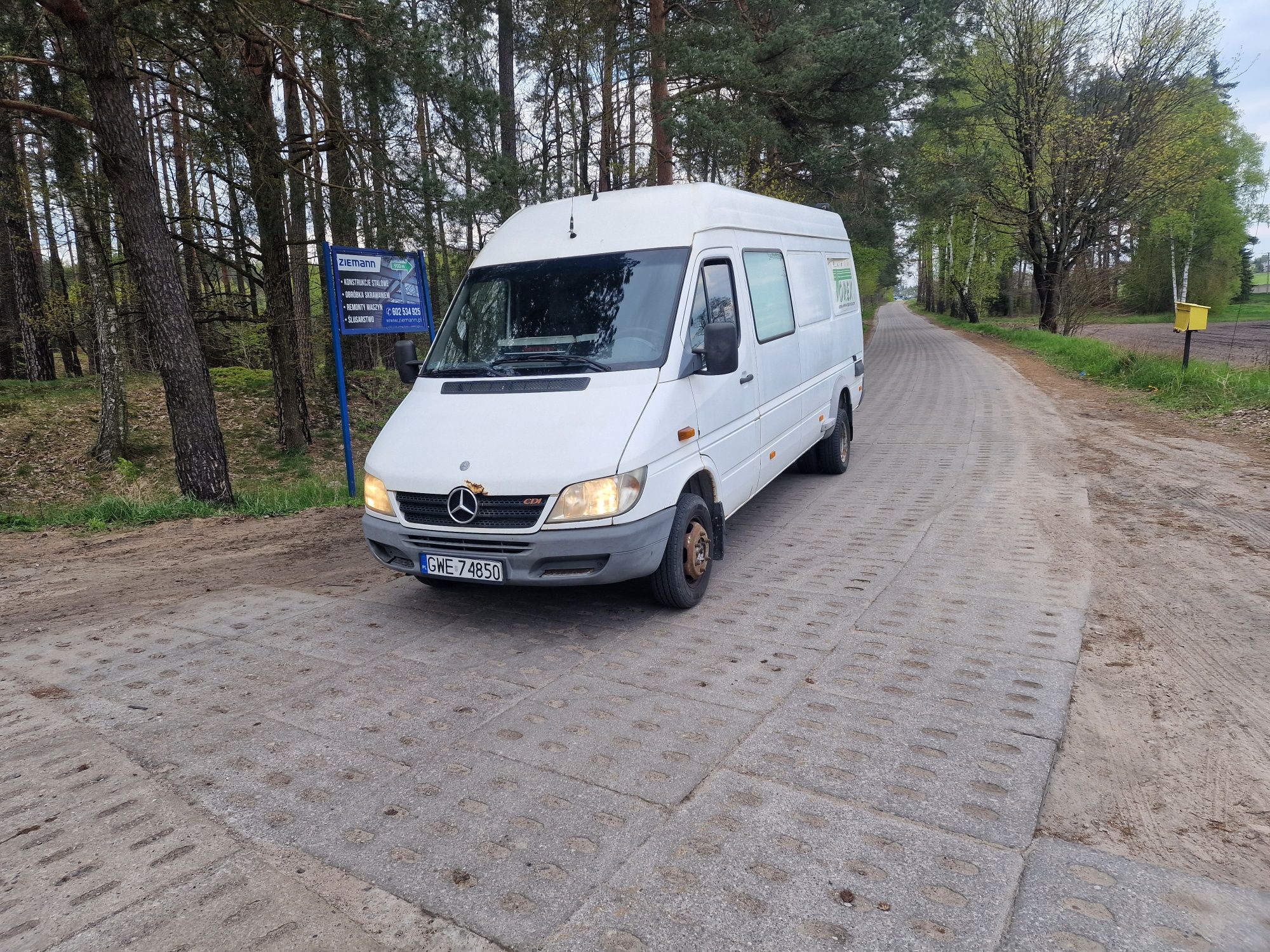 Mercedes sprinter 2.7cdi 2003r 416 zarejstrowany