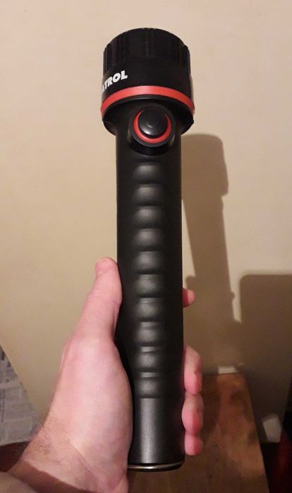 Редкий ручной фонарь Patrol полицейский фонарик ліхтар