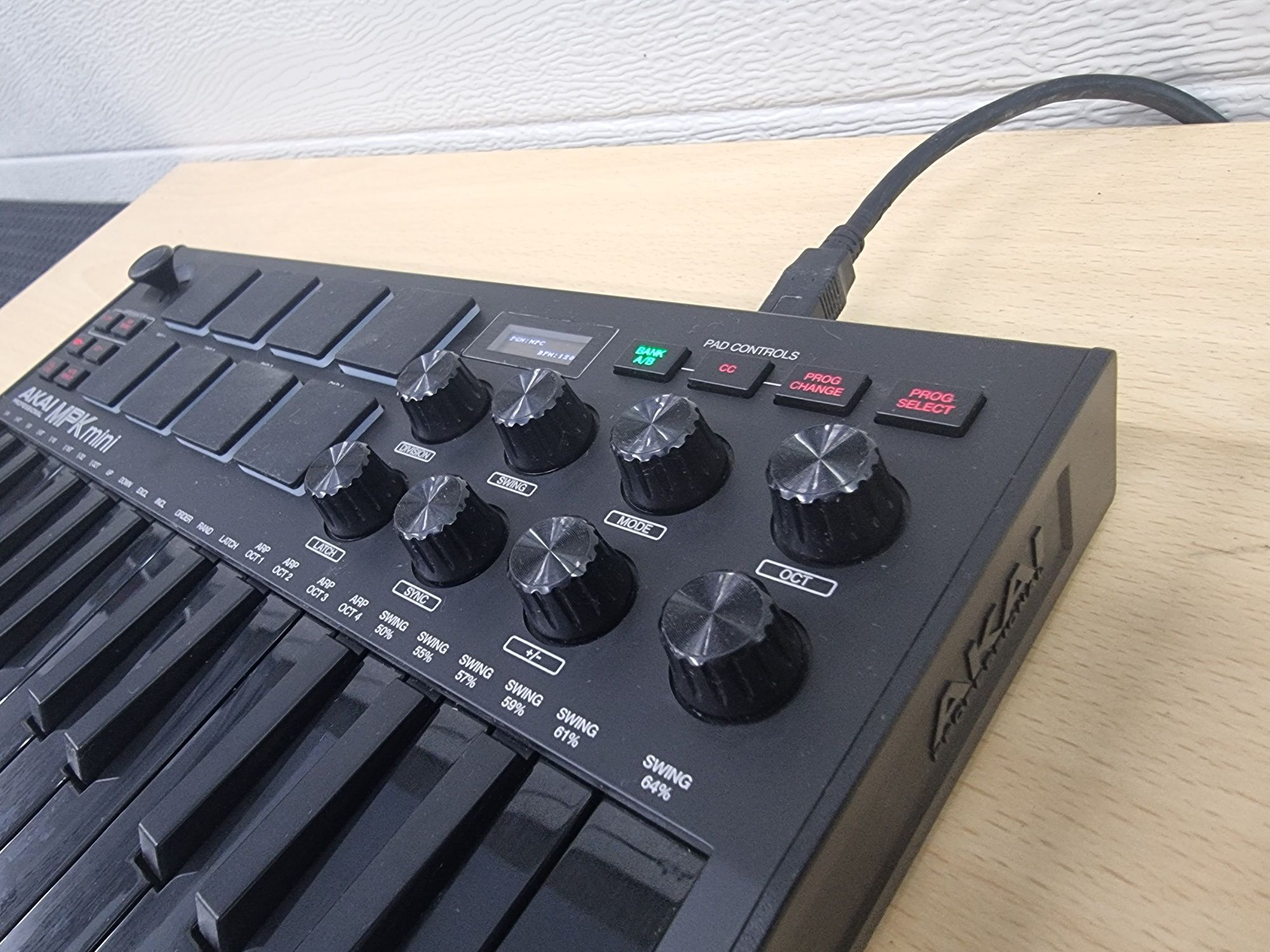 Klawiatura midi Akai mpk mini limited black czarna okazja najtaniej