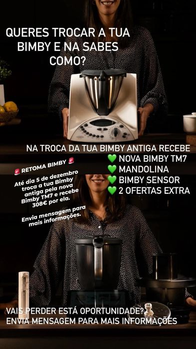 BIMBY TM7 NOVA - GARANTIA deFábrica Desde de 33,30 €  RETOMA TM31/TM5