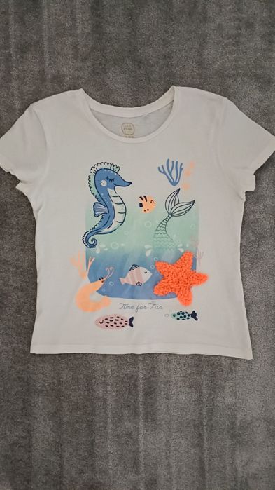 Smyk Cool Club 122 bluzka koszulka na krótki rękaw