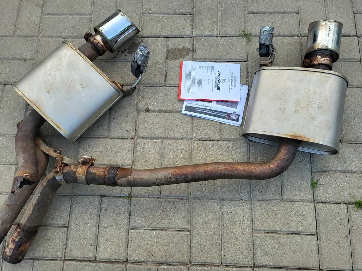 AUDI A4 B8 , A5 8T 3,2 FSI tłumik REMUS .