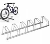 Stojak Uchwyt Parking Rowerowy na 6 Rowery Rower ŁATWY MONTAŻ Mocny