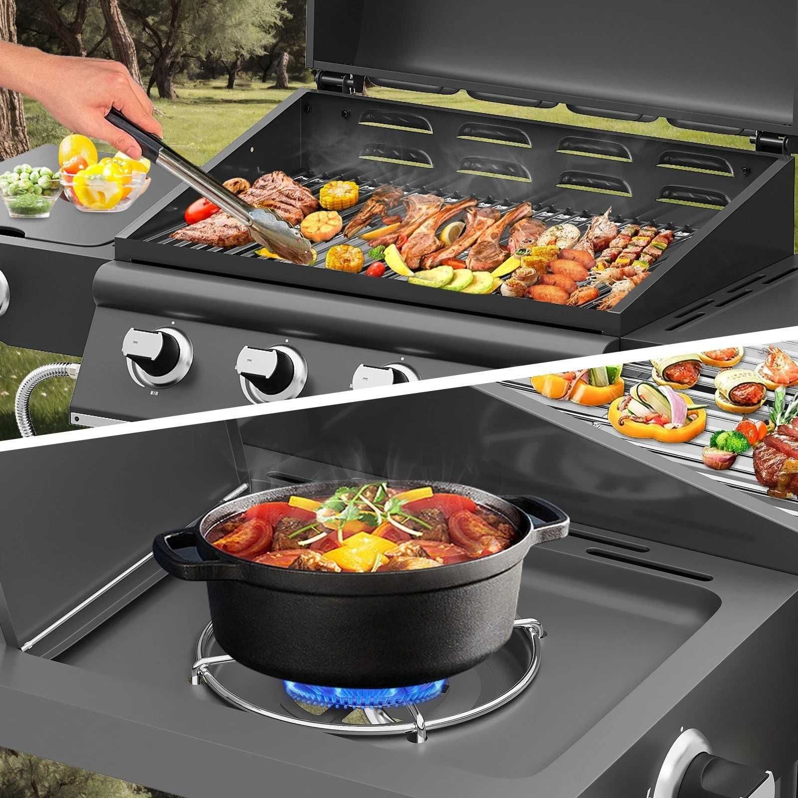Grill    gazowy - nowy !