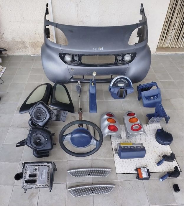 Смарт 450 Smart ForTwo, City, Smart MC01, kabriolet бампер Запчасти