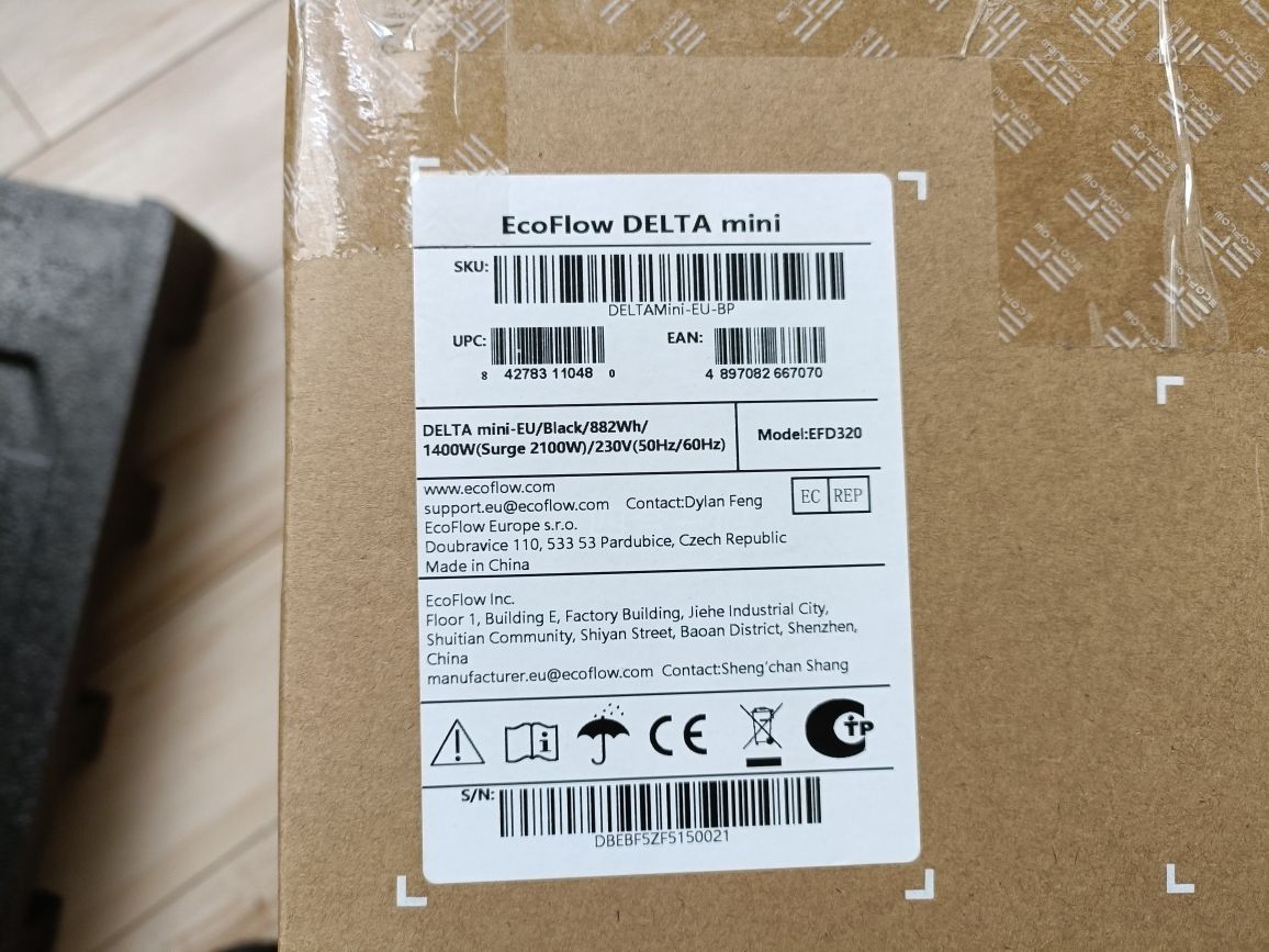 EcoFlow Delta Mini 882 Przenośna stacja zasilania Bluetti