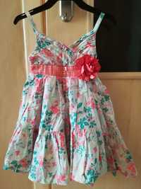 Sukienka sukieneczka dla dziewczynki r. 86 Debenhams