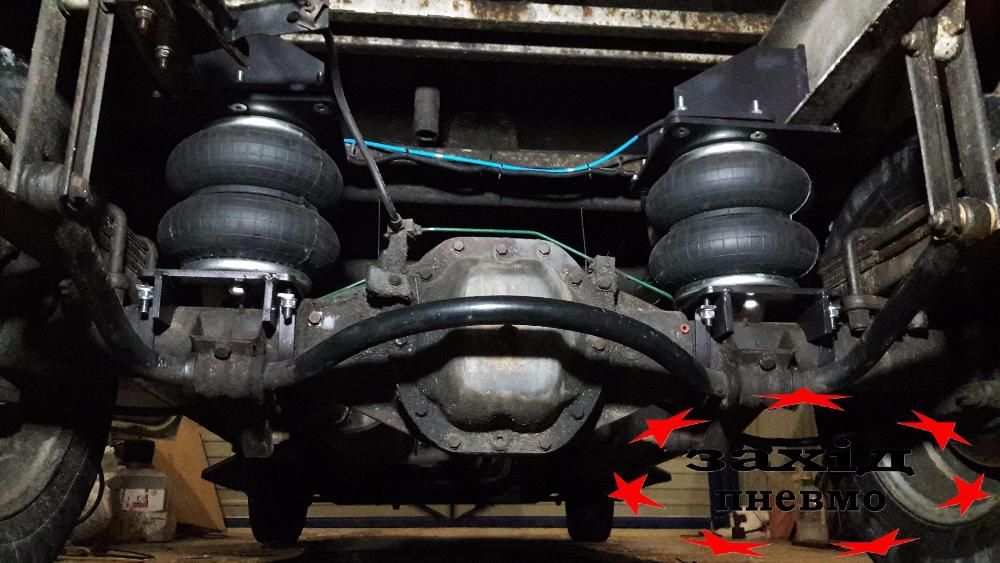 Пневмоподвеска на Renault Mascott  Рено Маскот Пневмоподушки Установка