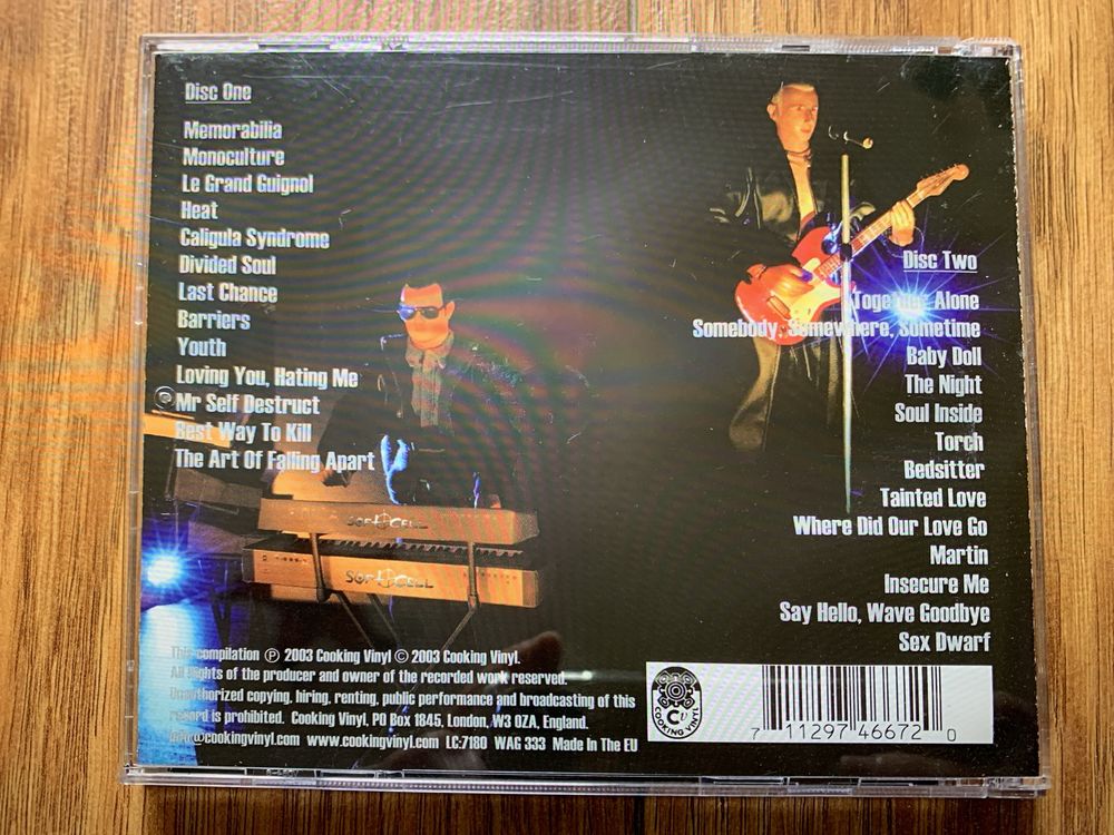Soft Cell - Live - 2 cds