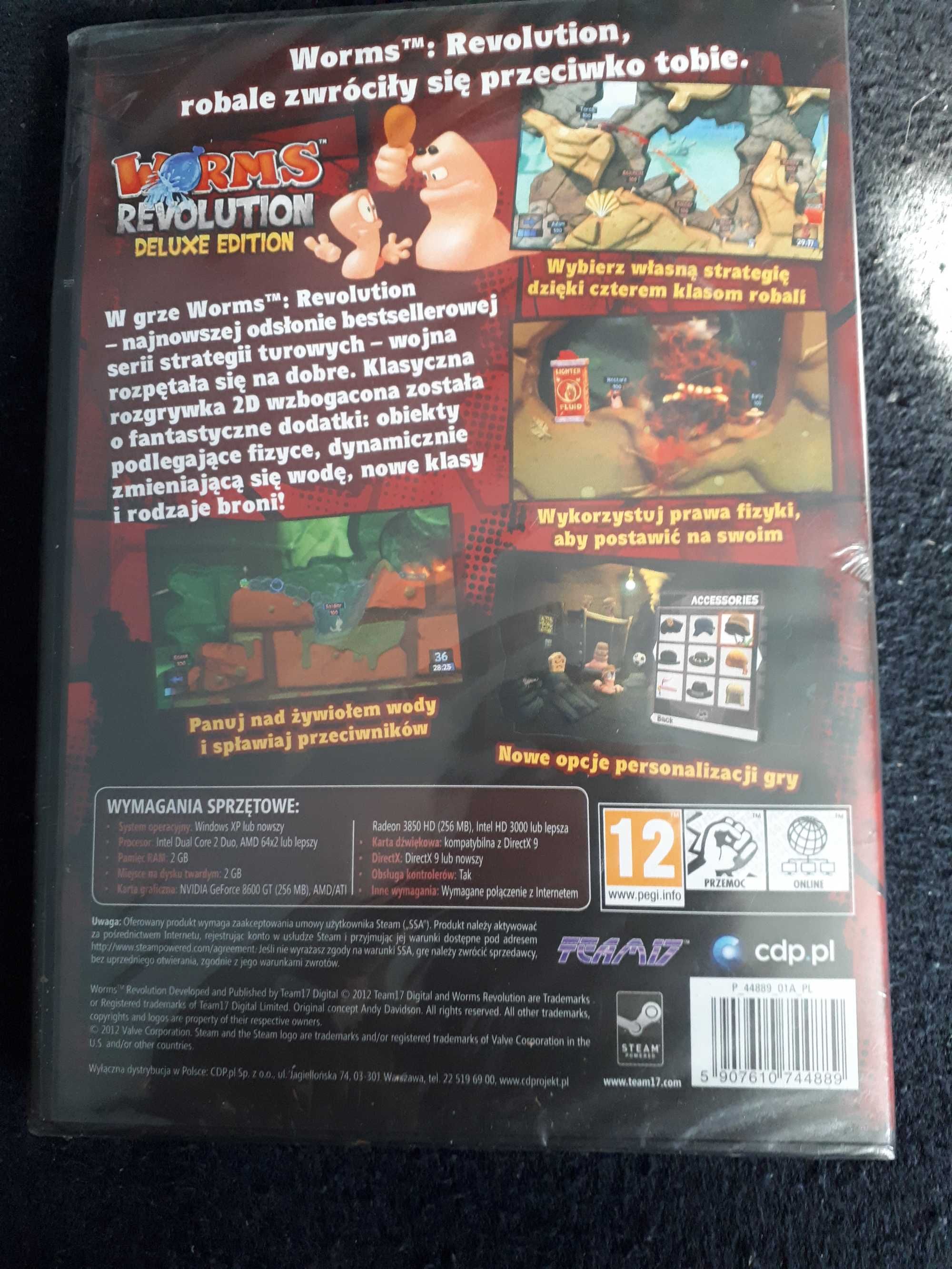 Worms revolution Deluxe Edition PL