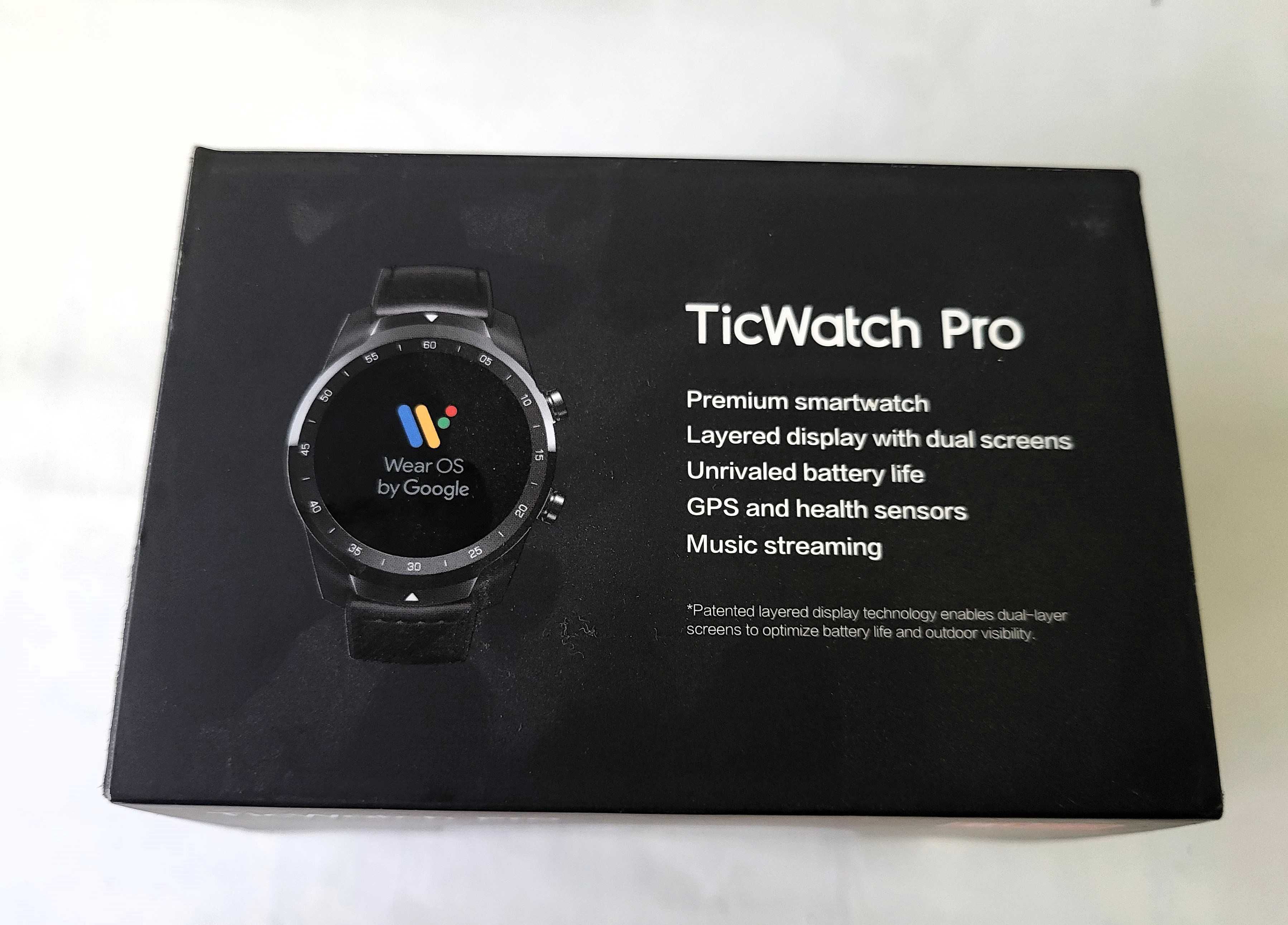 Ticwatch Pro WF12106 - Używany, w pełni sprawny z GPS