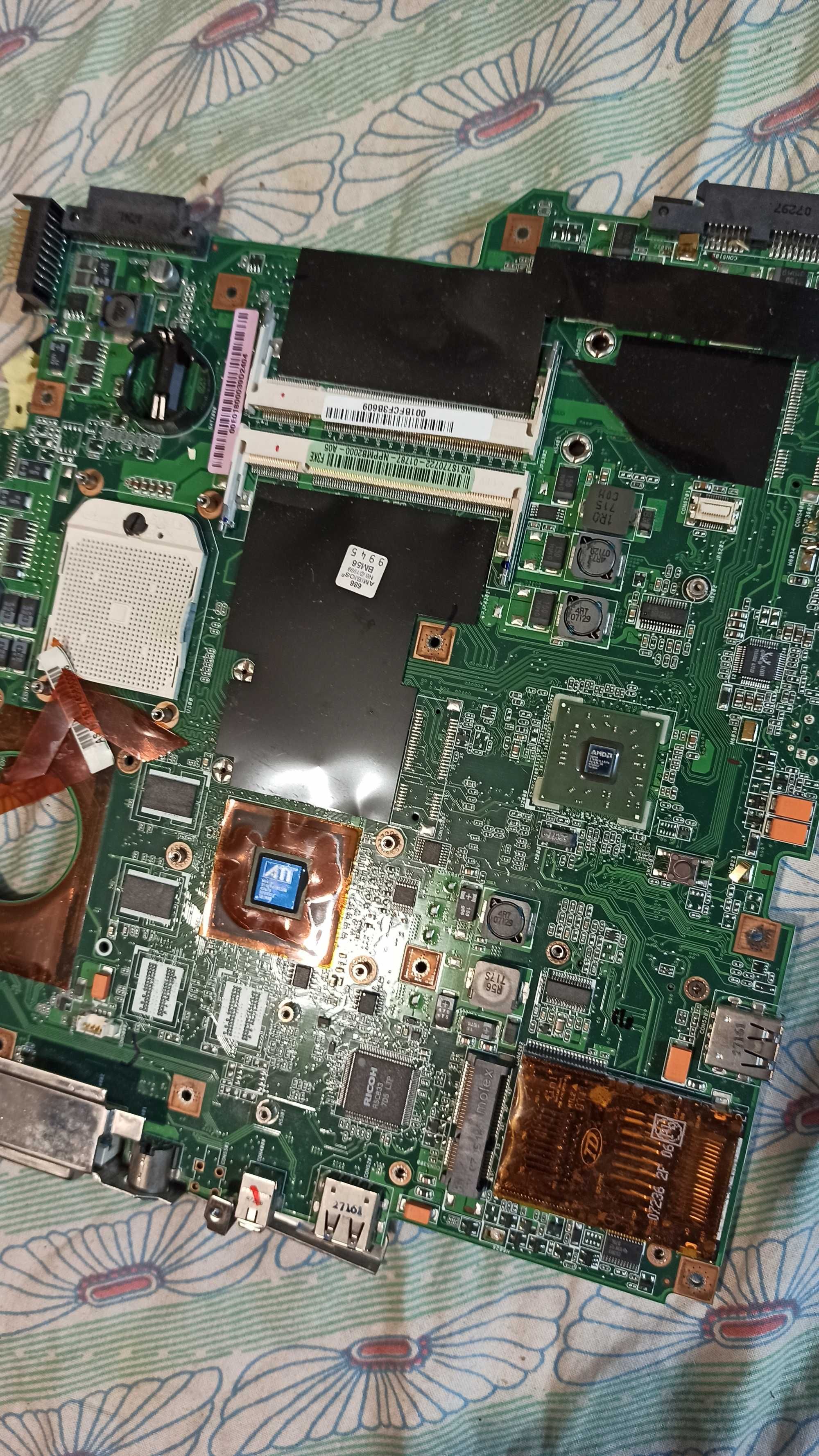 Материнские платы для ноутбуков Asus 2 штуки