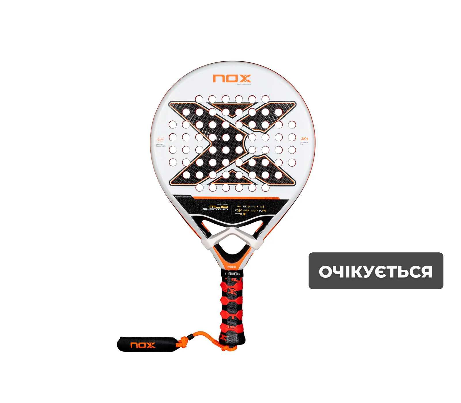 Ракетка для Падель (Padel) тенісу – NOX ML10 Quantum 3K Lamperti 2025
