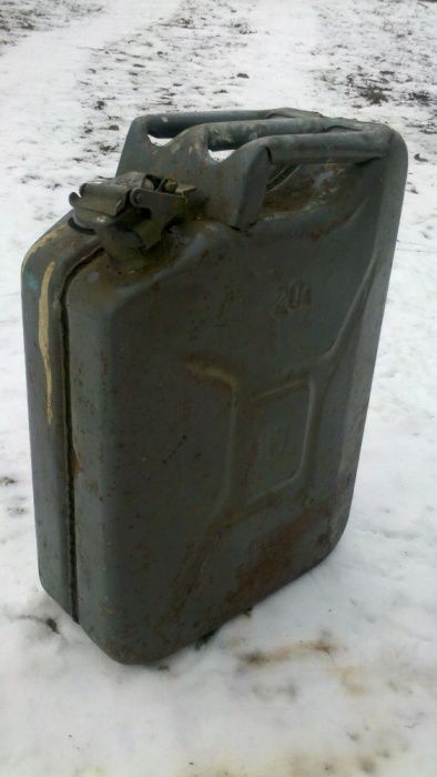 Канистра алюминеевая металическая 20 л.