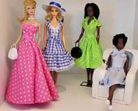 Sukienki i akcesoria dla lalki  Barbie