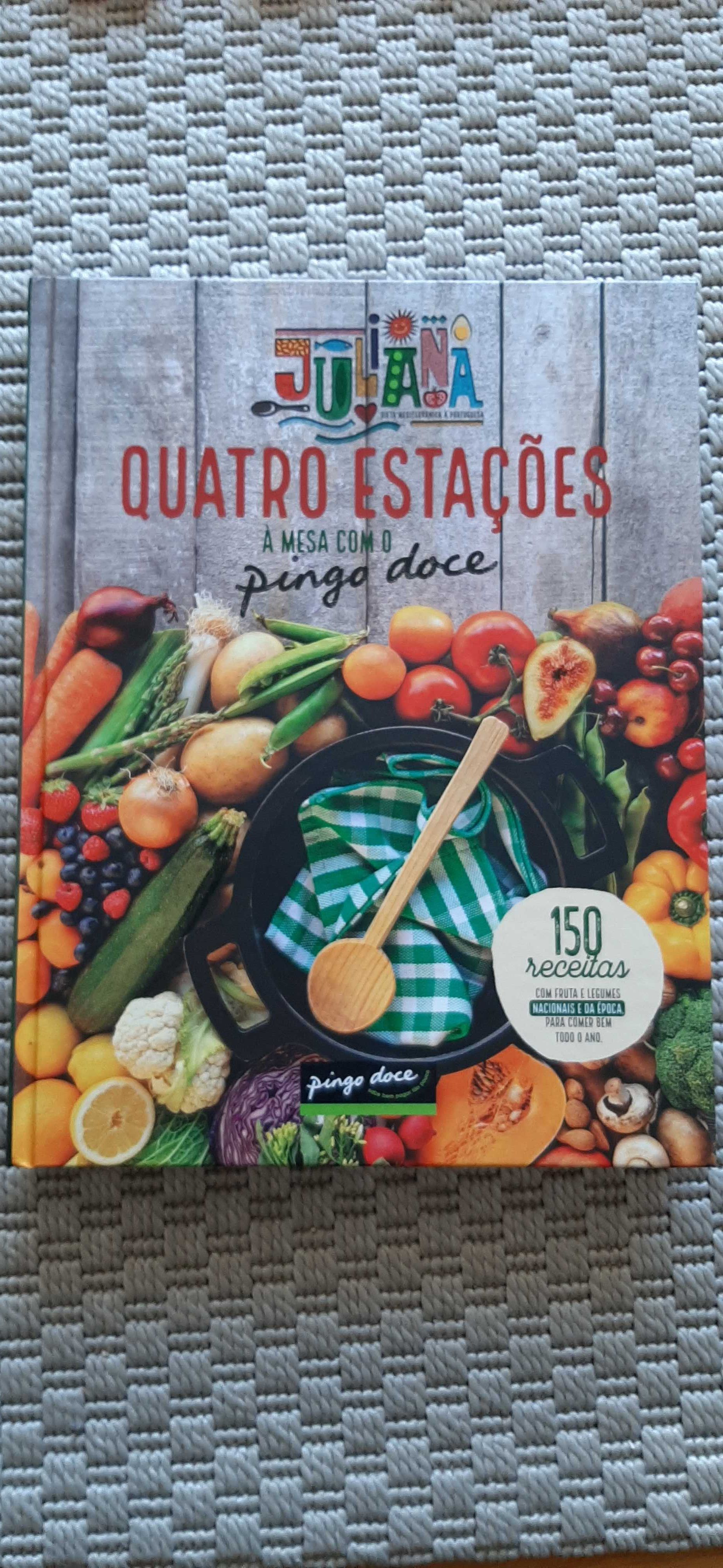 Livro "Quatro Estações" do Pingo Doce (Novo)