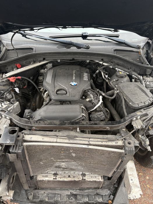 BMW x3 2016 lift 2.0d automat 130tkm maly przebieg uszkodzony