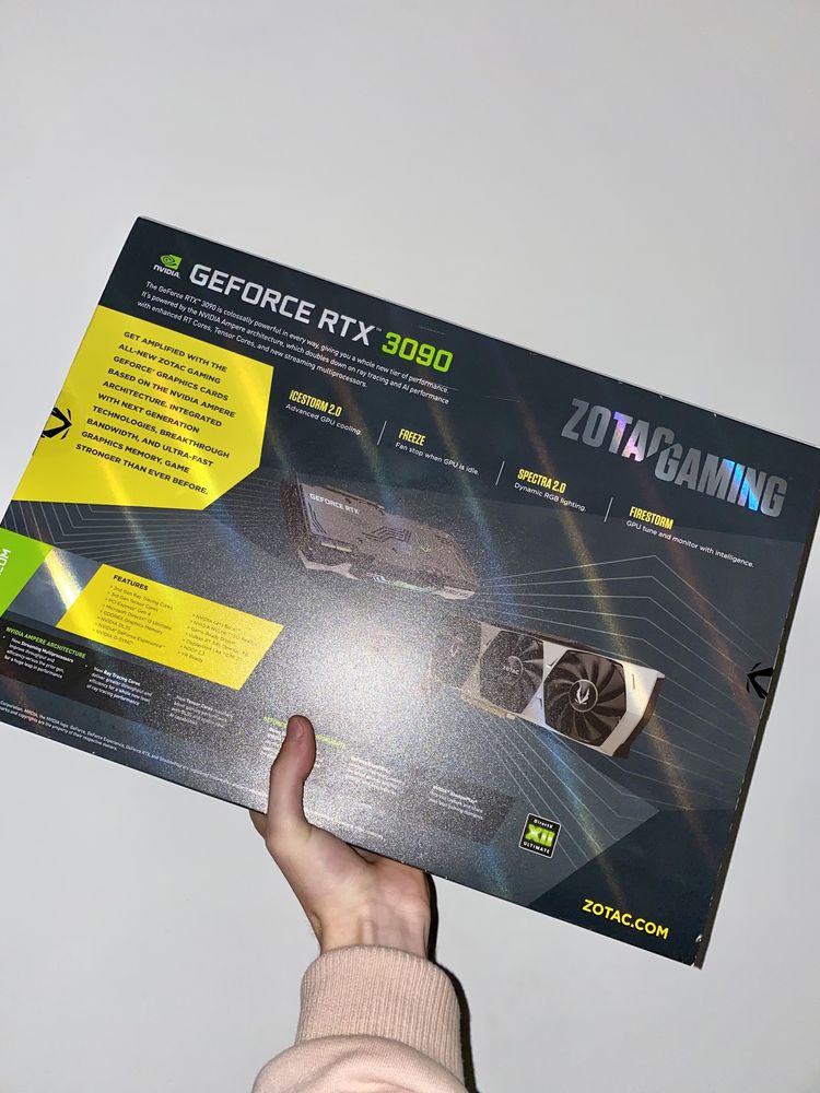 Geforce RTX 3090 Zotac Gaming Trinity