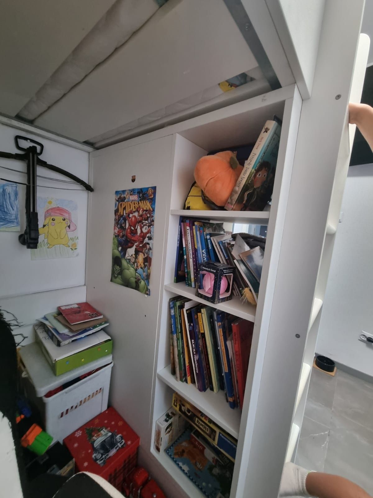 Lozko z biurkiem i szafa i komoda SAMSTAD IKEA komoda MOZLIWA DOSTAWA