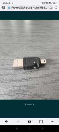 Przejściówka USB - Mini USB adapter