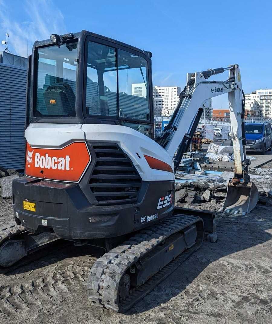 WYPOŻYCZALNIA - Minikoparka BOBCAT E35z 3.5t jak Wacker, Cat, Kubota