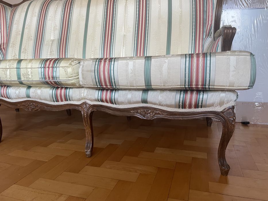 Sofa 3-osobowa w stylu ludwikowskim