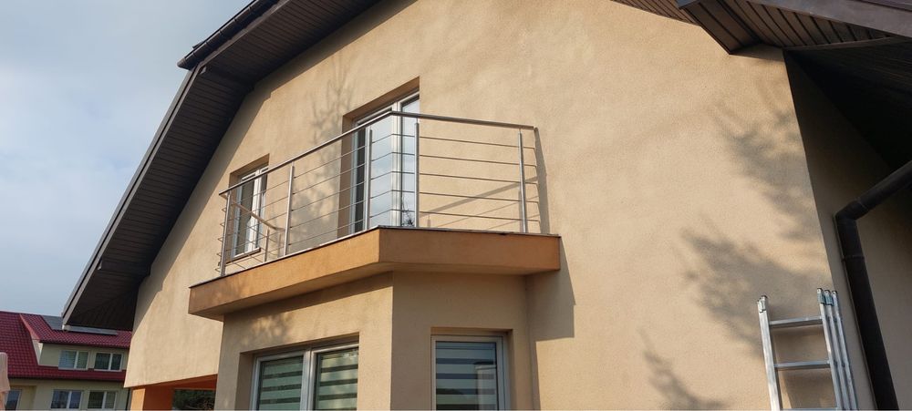 Zabezpieczenia okienne, balustrady, poręcze, barierki stal nierdzewna