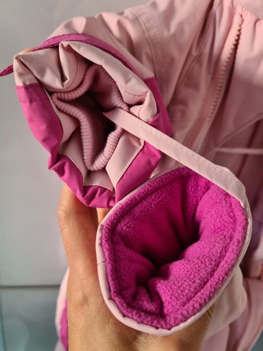 Зимовий комбінезон, на овчині (можна зняти), 74+6, від народження