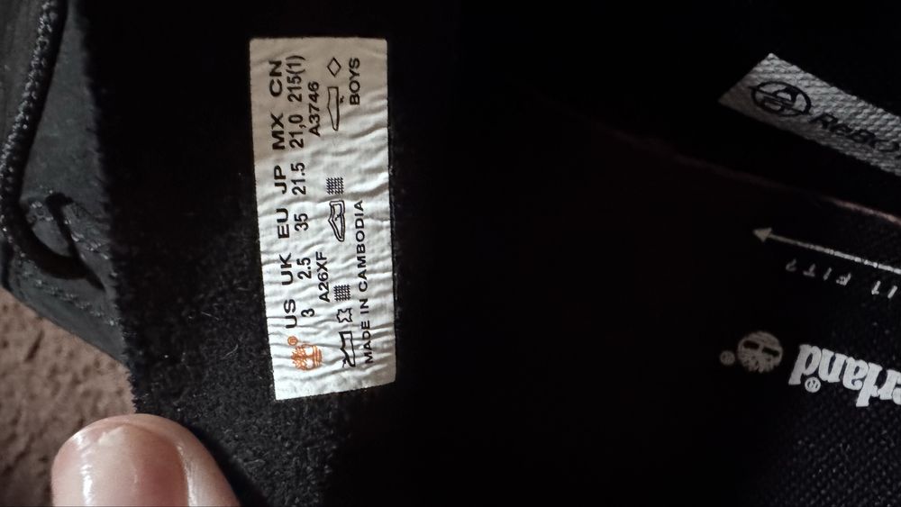 Черевички Timberland оригінал нубук