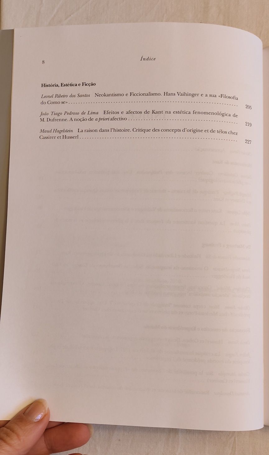 Figuras da racionalidade , Neokantismo e Fenomenologia