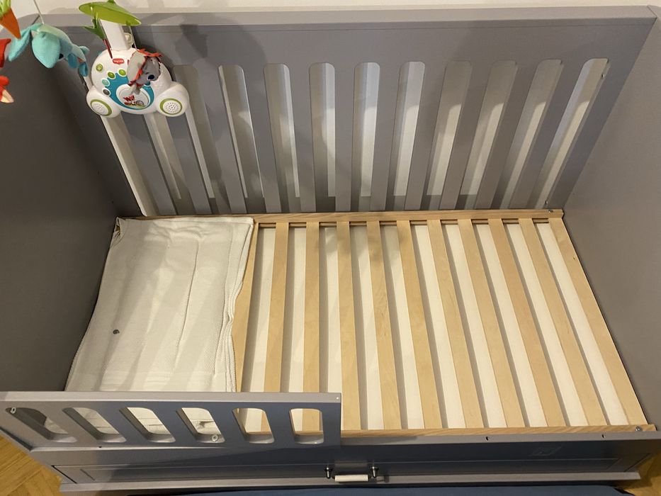 Lozeczko Komoda Przewijak Bellamy Ines Grey