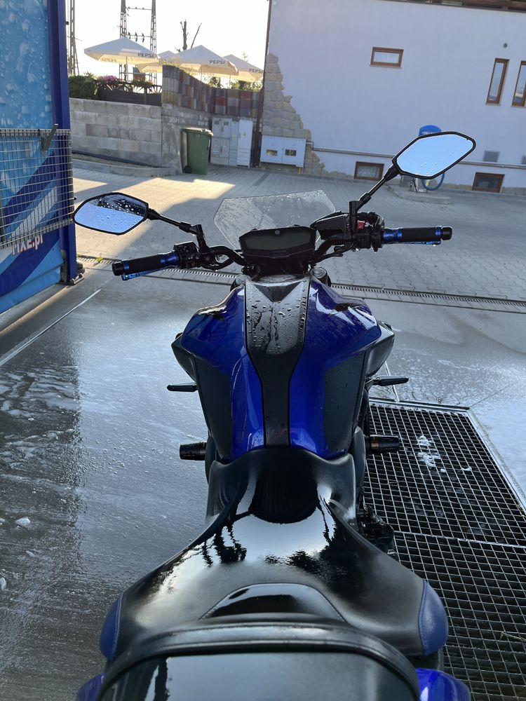 motor motocykl yamaha Mt 07 2018 a2 pelna moc