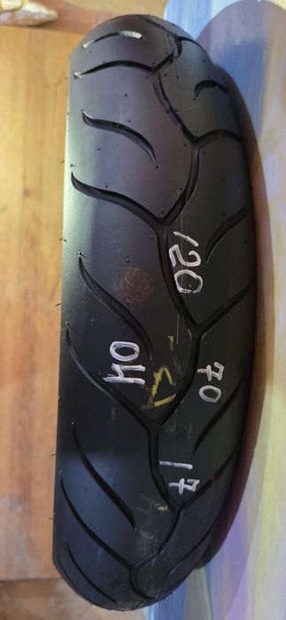 Моторезина dunlop sportmax radial d218f 120 70 zr17