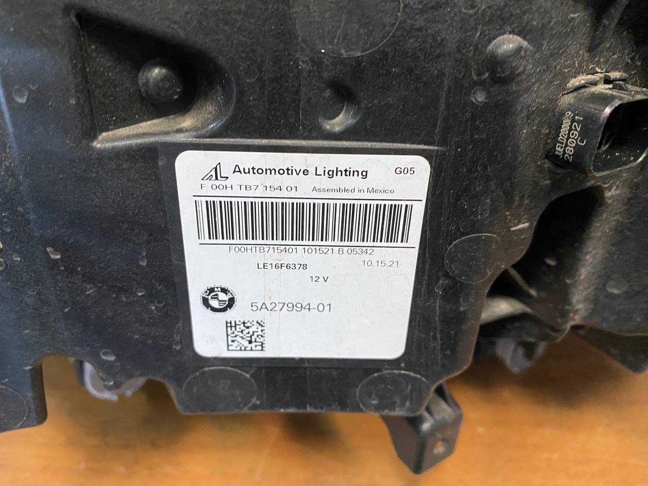 BMW X5 X6 G05 G06 full led г05 г06 Фары фары оптика  usa оригинал бу