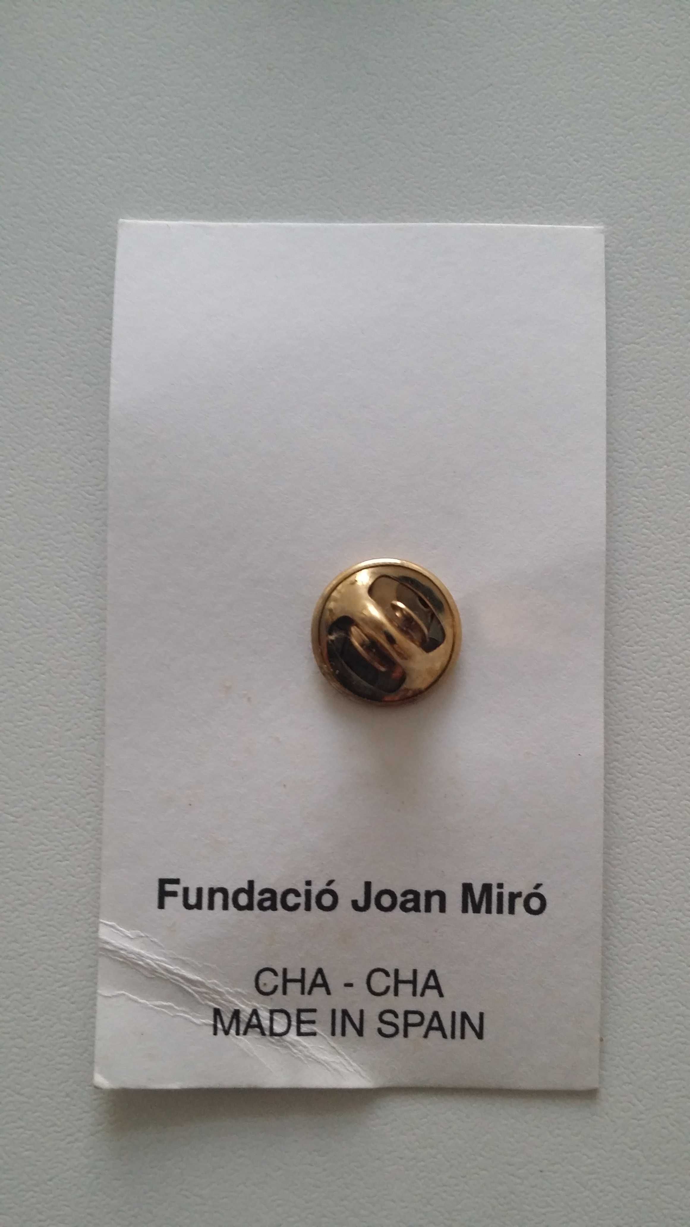 Pin arte Miró fundació Joan Miró Espanha