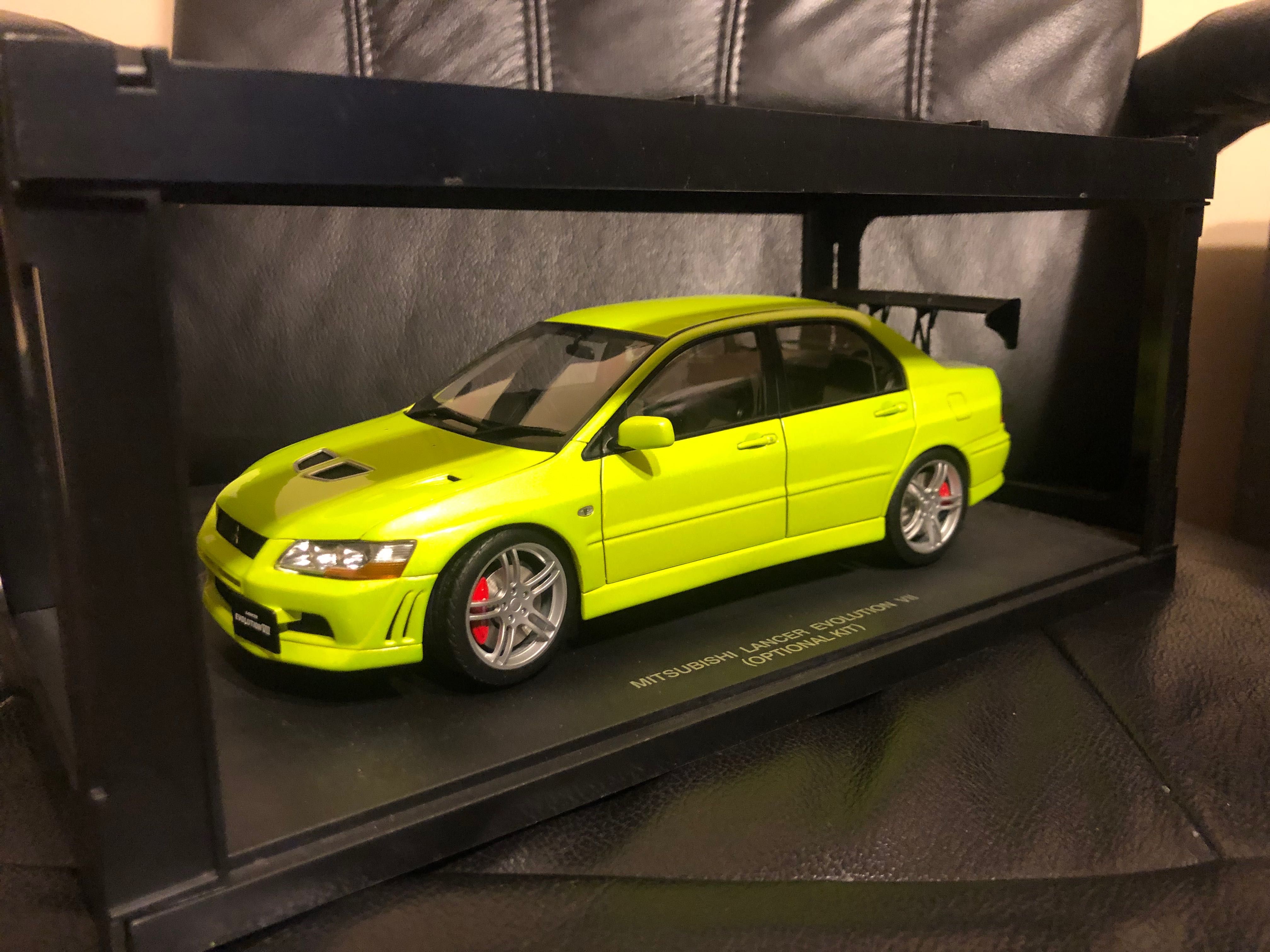 1/18 Autort model Mitsubishi Lancer Evolution EVO VII Optional Kit F&F