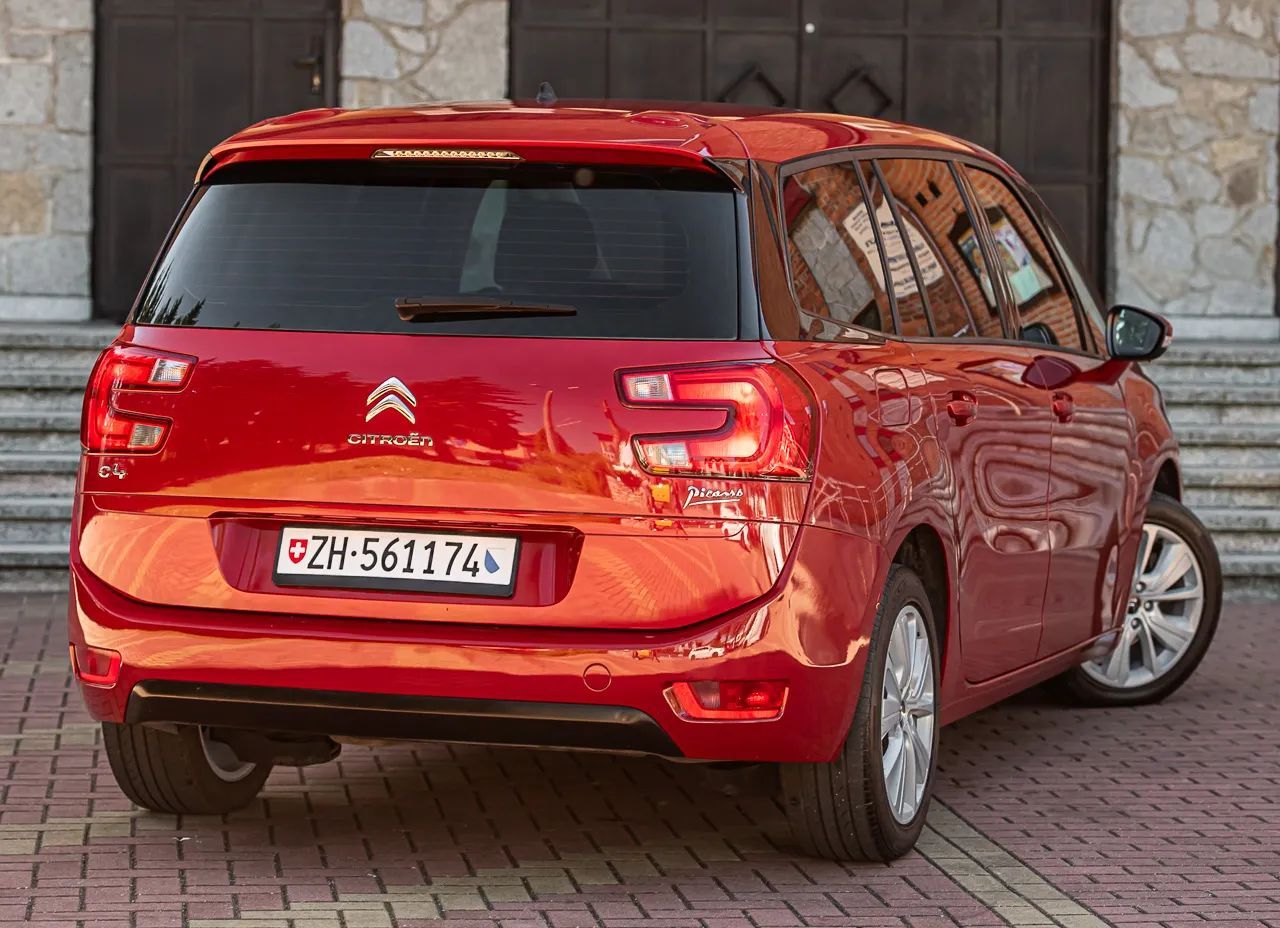 Citroën C4 Picasso 1.6B 120Ps Klimatronik Bluettoth 7 FOTELI Bezwypadkowy 1 właściciel