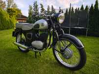Motocykl SHL M11 po remoncie  PL