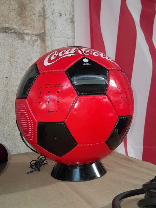 Rádio /CD da coca-cola vermelho