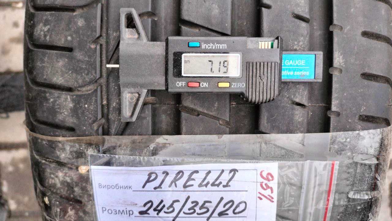 245/35/20  шини Піреллі комплект