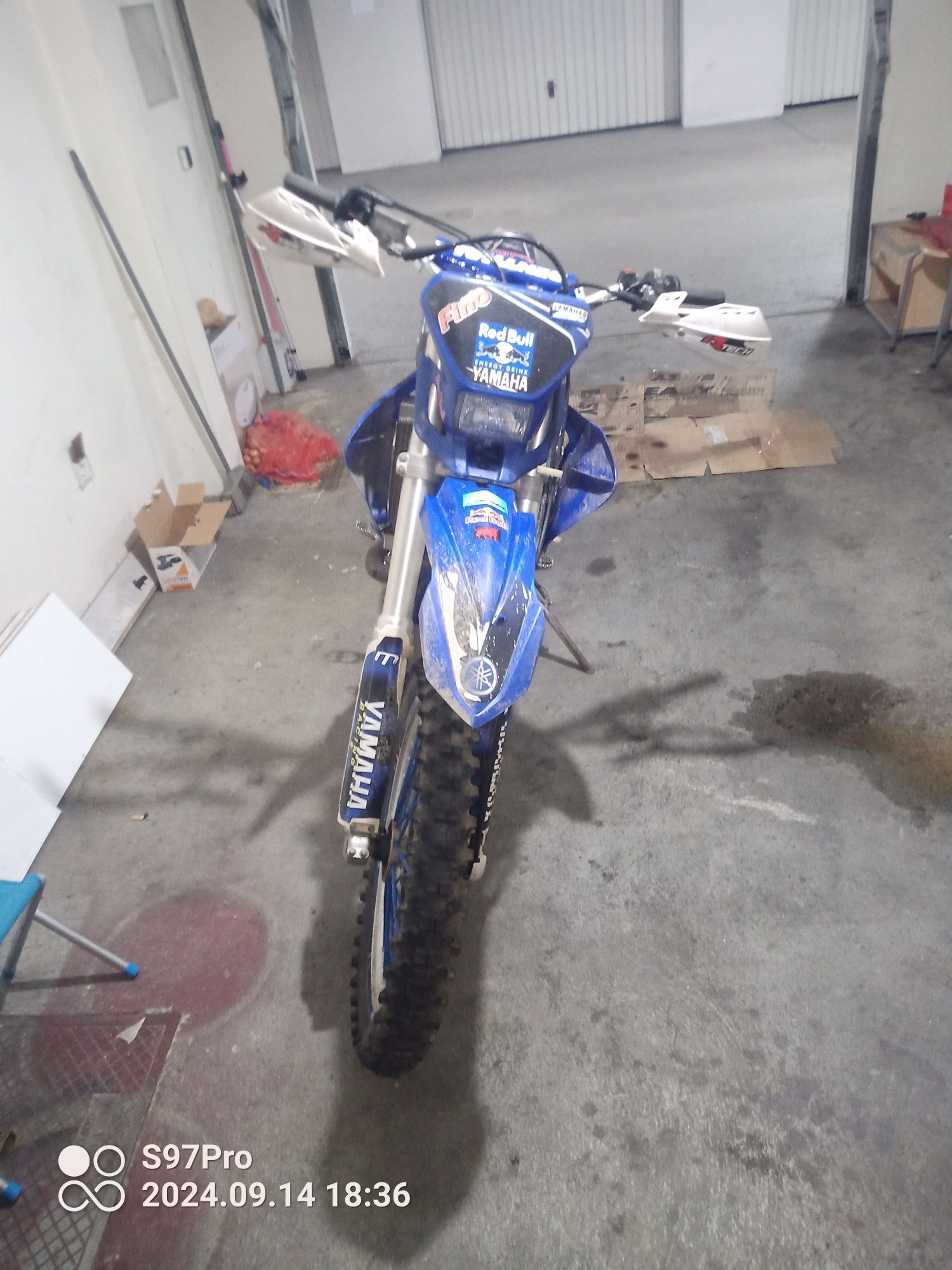 Wr400f matrículada e husqvarna te 250 matriculada